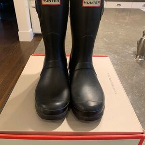 Hunter Black Rain Boots